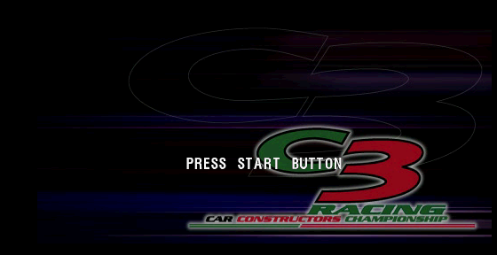 C3 Racing - Car Constructors Championship Title Screen